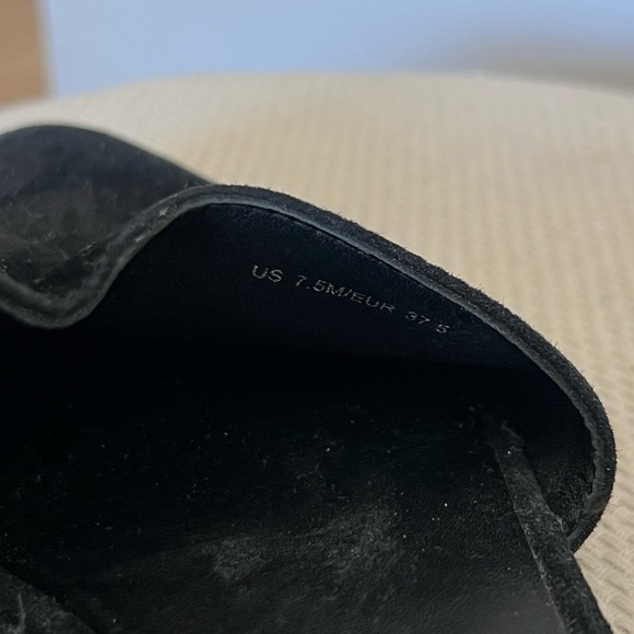 Vince Black Suede Mules - Picture 3 of 8